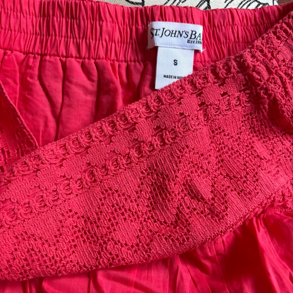St. John's Bay Coral Maxi Skirt - Picture 2 of 3
